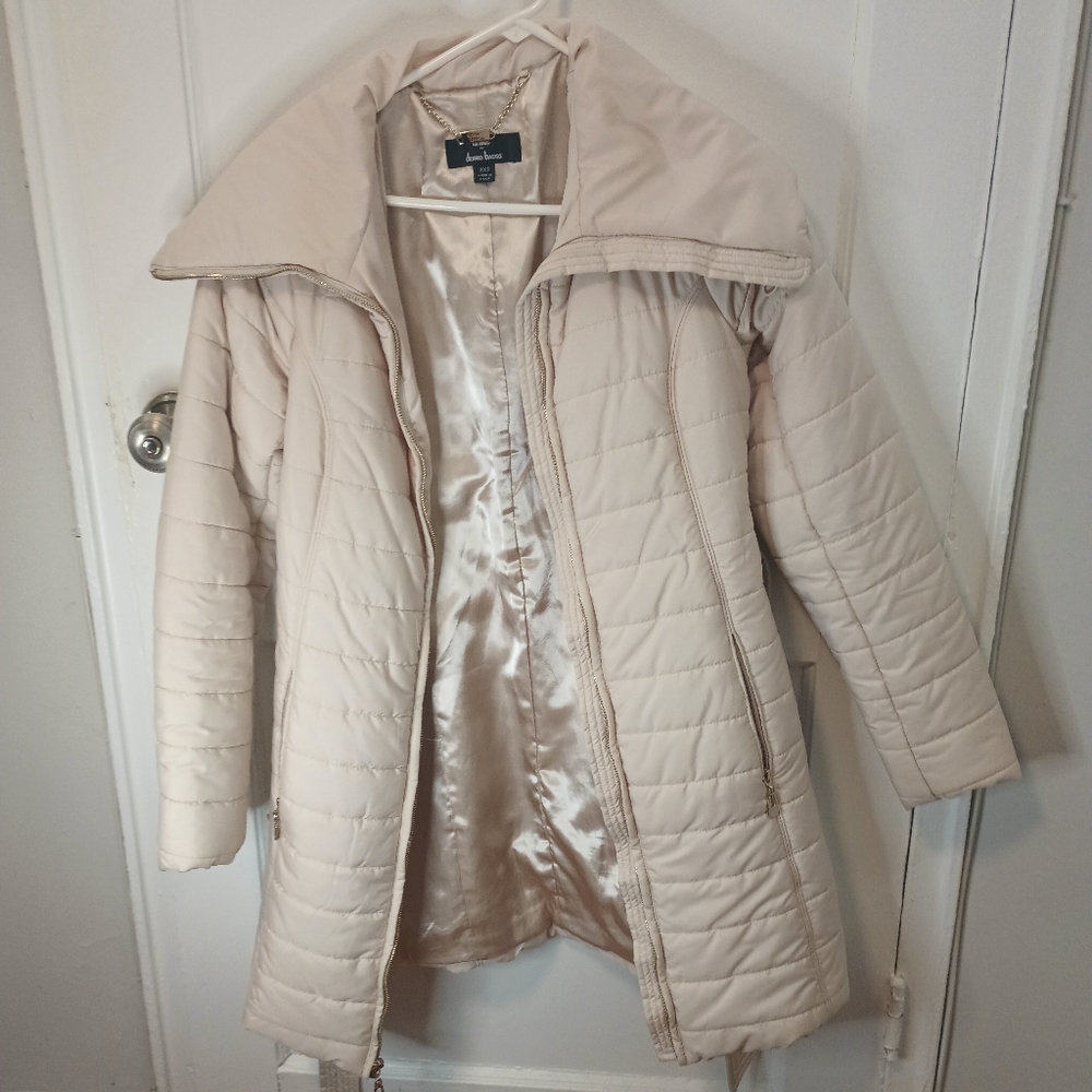 Women's quilted puffer coat Winter Fall Warm Size XXS